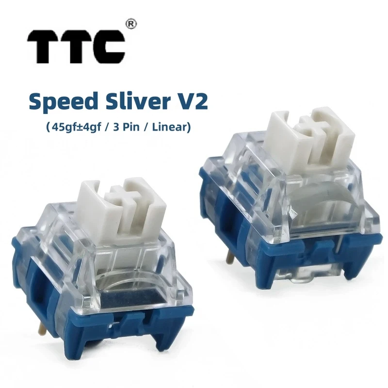 Gaming Keyboard No Rgb - TTC Velocità Argento V2 FAI DA