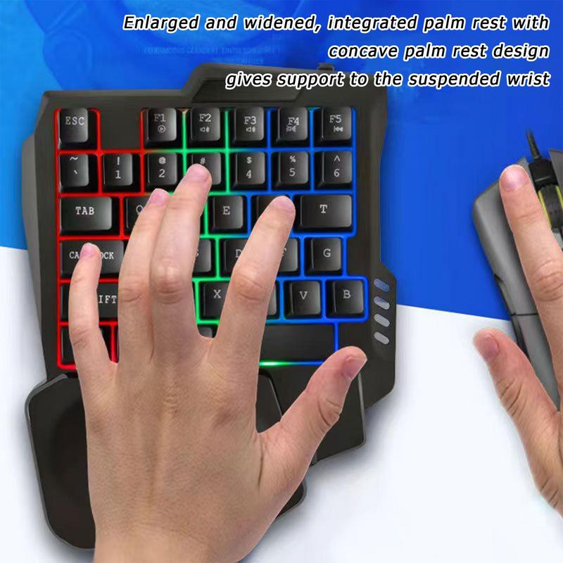 Gaming Keyboard Half - Tastiera da gioco a 35 tasti
