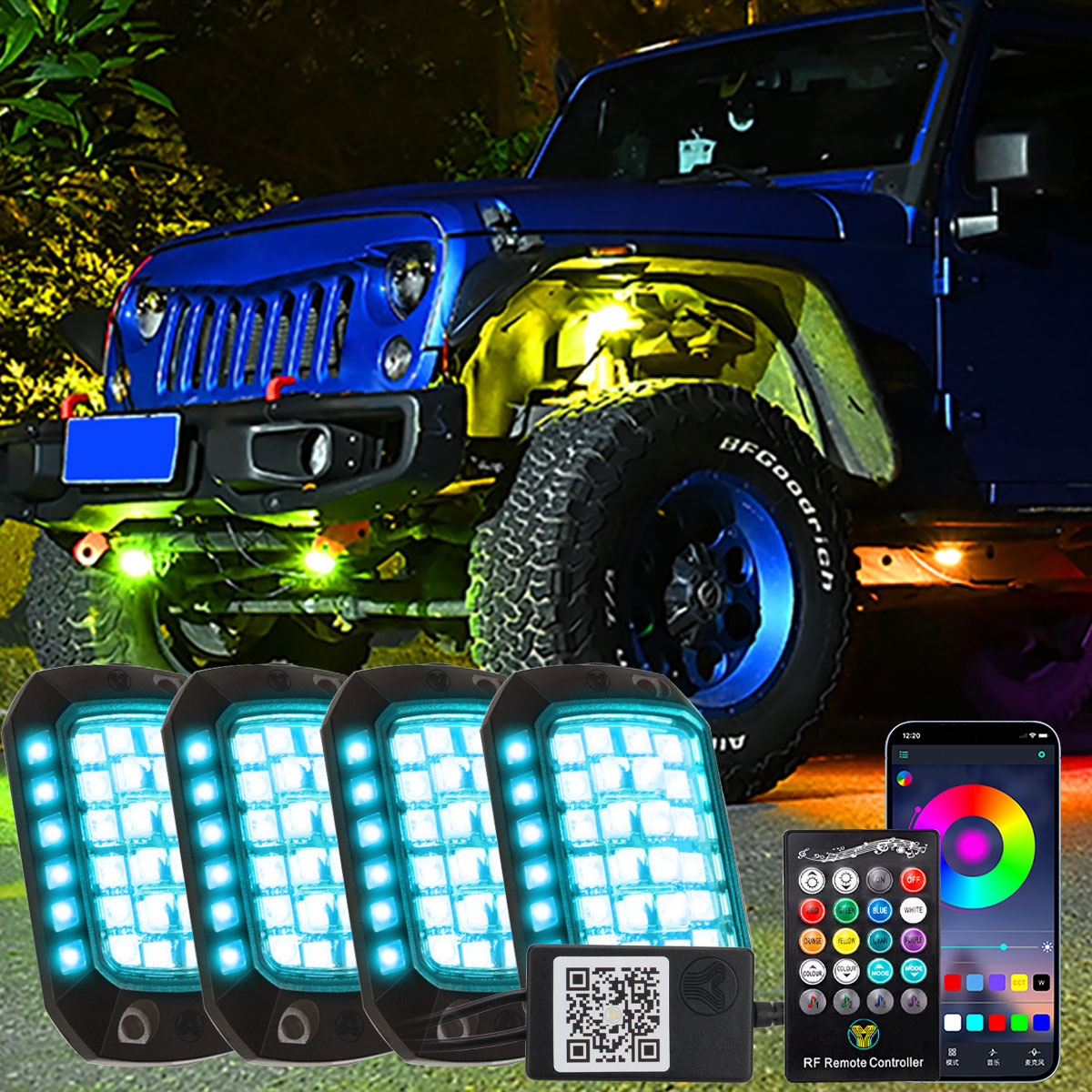 Rgb Underglow Strip - Striscia luminosa per telaio a LED