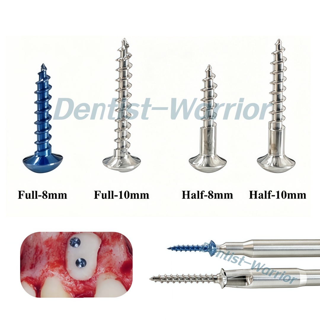 Stabilizer Screw In - Viti per fissaggio osseo dentale, a