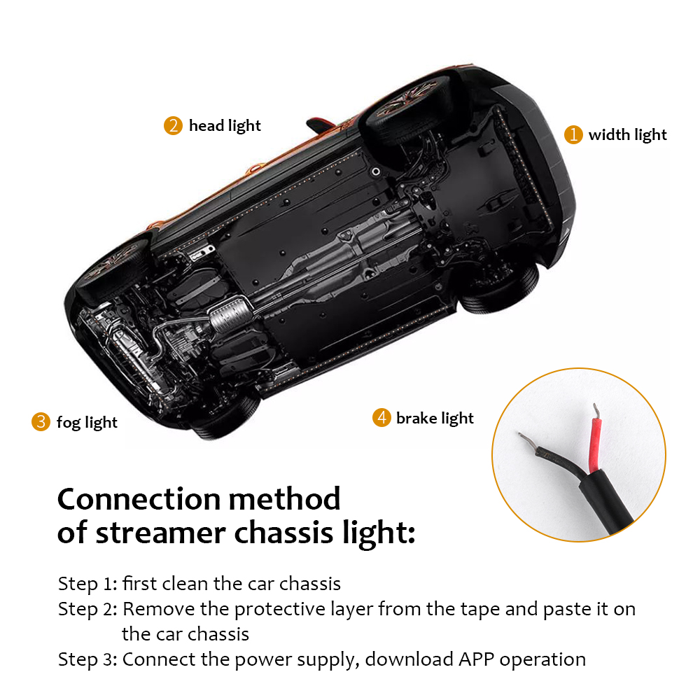 Neon LED RGB Car Underglow Bot - Rgb Underglow Strip recensione e prezzo