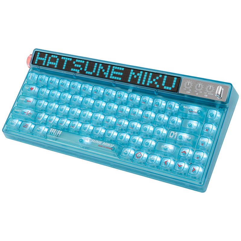 Anime Hatsune Miku Series Tast - Gaming Keyboard Wireless recensione e prezzo