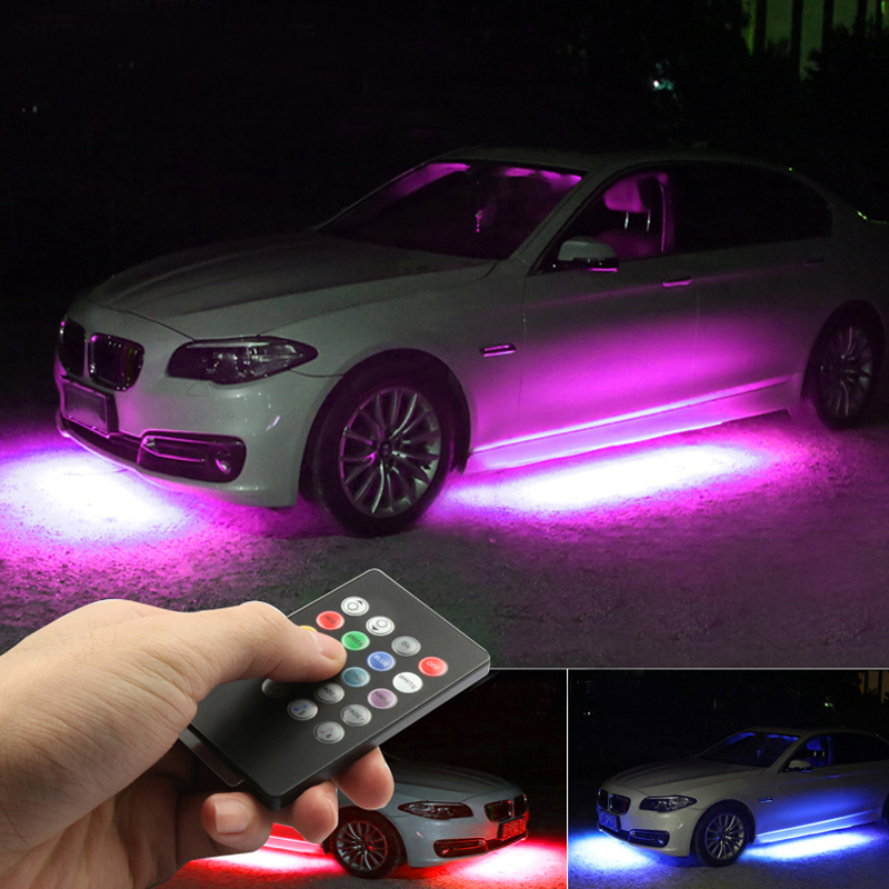 Luci a LED sotto l'auto Luci d - Rgb Underglow Strip recensione e prezzo