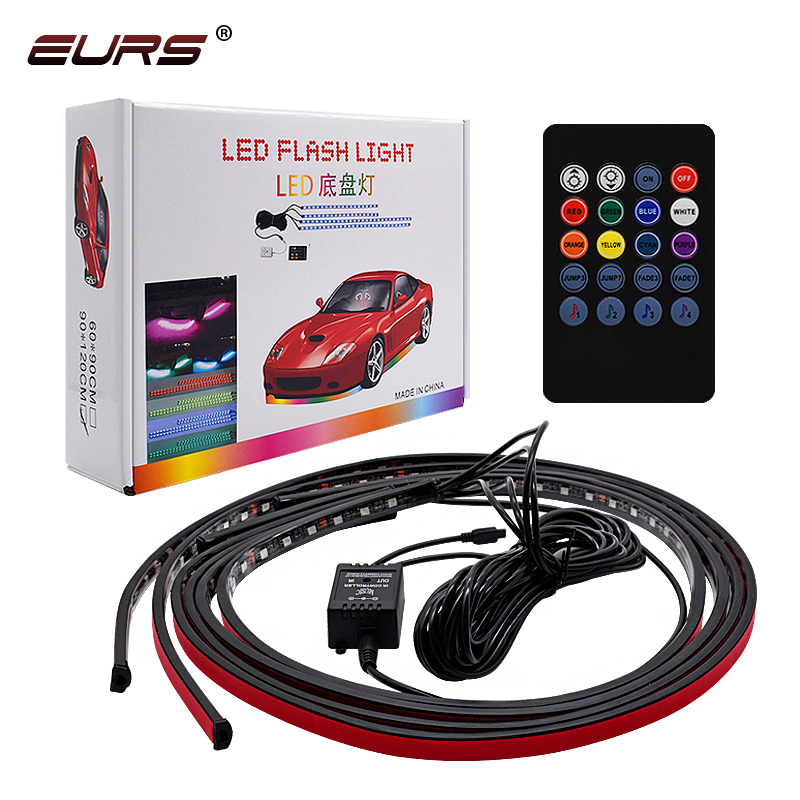 Luci a LED sotto l'auto Luci d - Rgb Underglow Strip recensione e prezzo