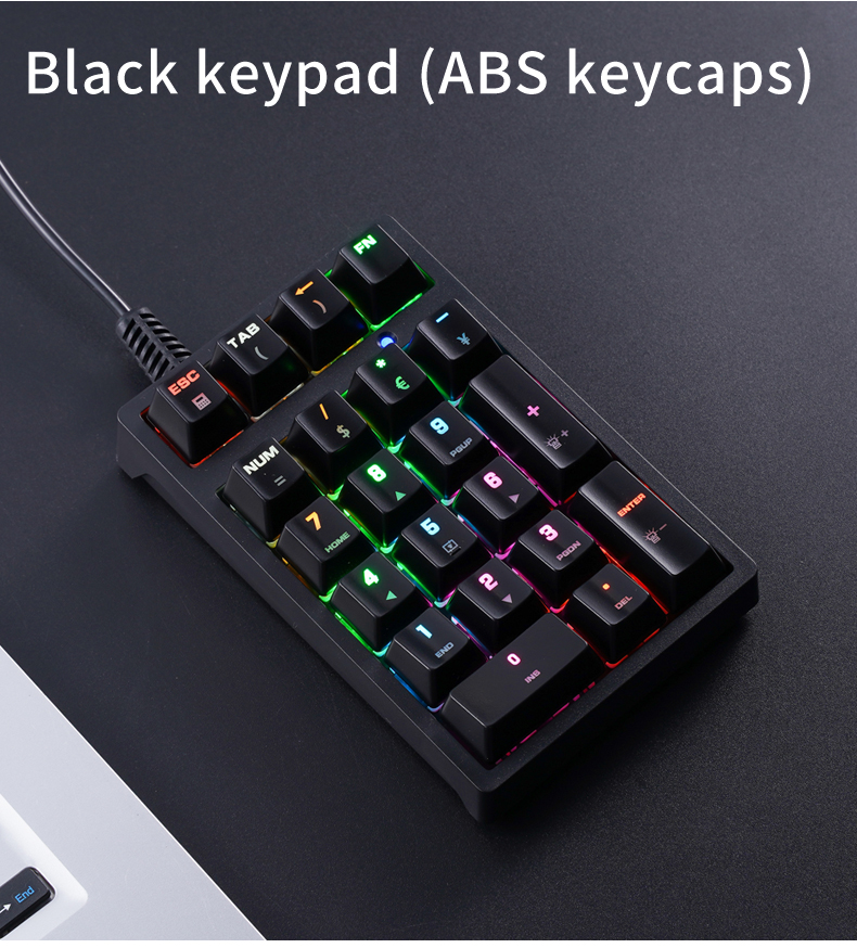 Tastierino Numerico T21 Mini c - Gaming Keyboard Blue Switches recensione e prezzo
