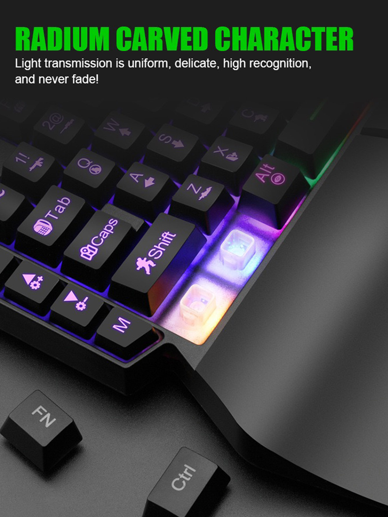 Tastiera Meccanica da Gioco Ca - Gaming Keyboard Half recensione e prezzo