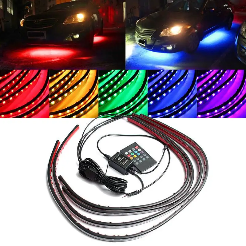 4x Striscia LED flessibile RGB - Rgb Underglow Strip recensione e prezzo