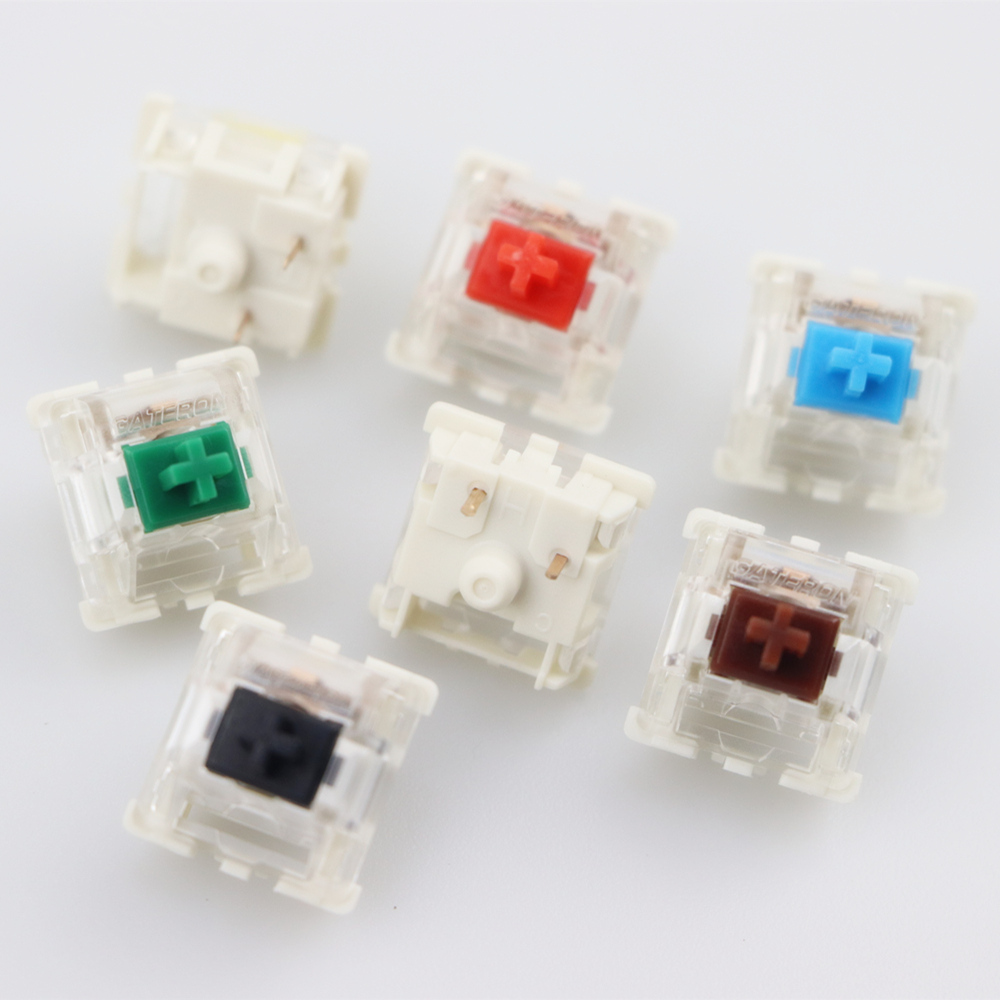 Interruttori Gateron SMD nero  - Gaming Keyboard Blue Switches recensione e prezzo