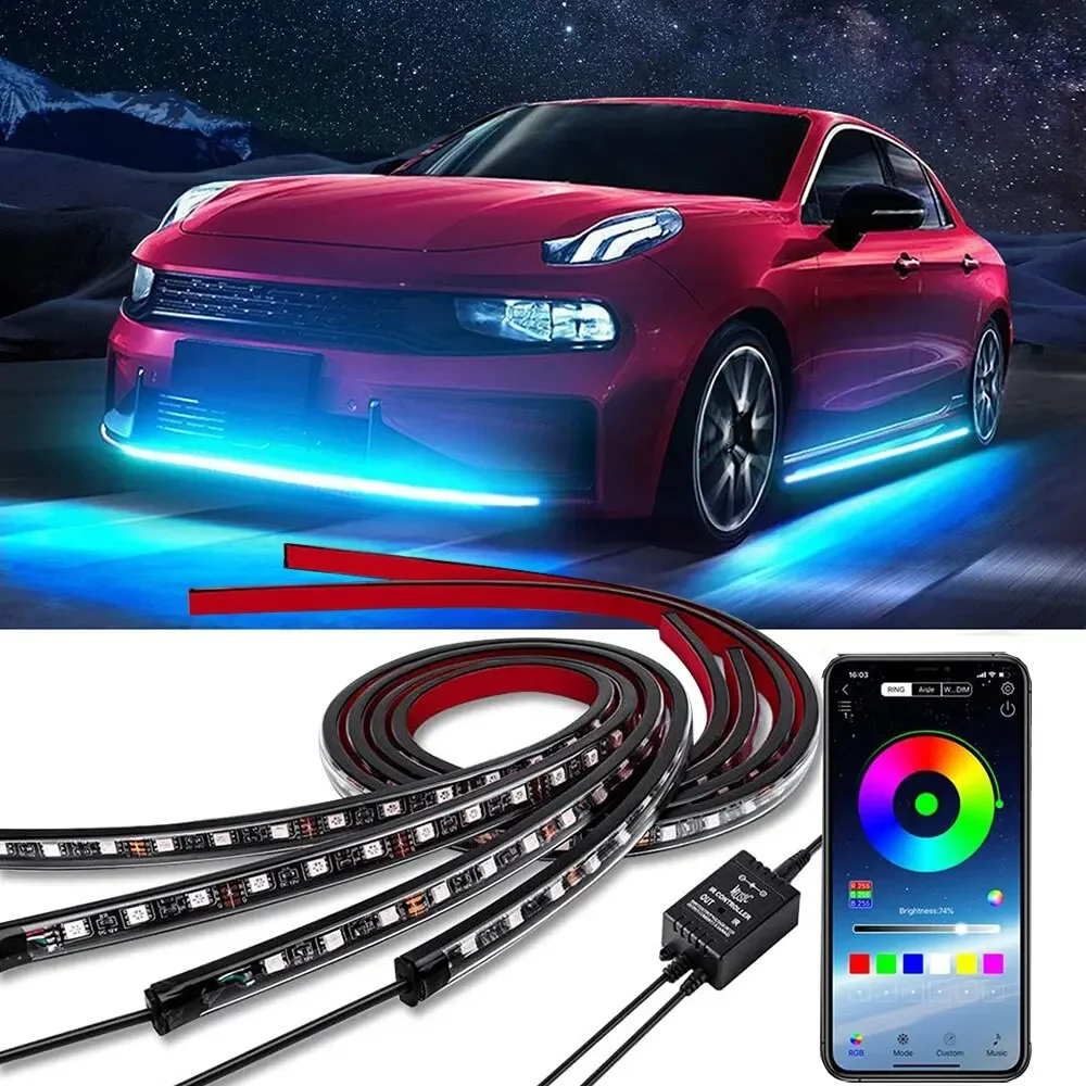 Neon LED RGB Luce inferiore so - Rgb Underglow Strip recensione e prezzo