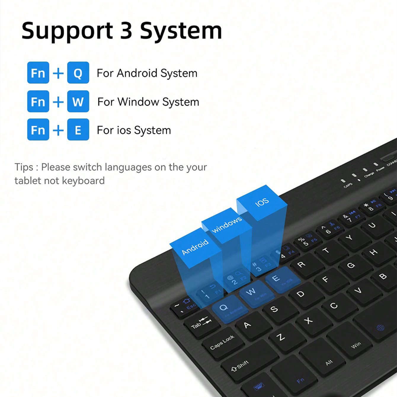 Tastiera multilingue per table - Gaming Keyboard Wireless recensione e prezzo