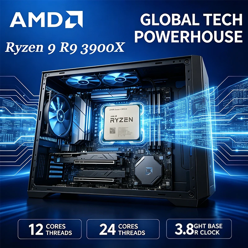 AMD Ryzen 9 3900X CPU Sbloccat - Amd Cpu Ryzen 9 recensione e prezzo
