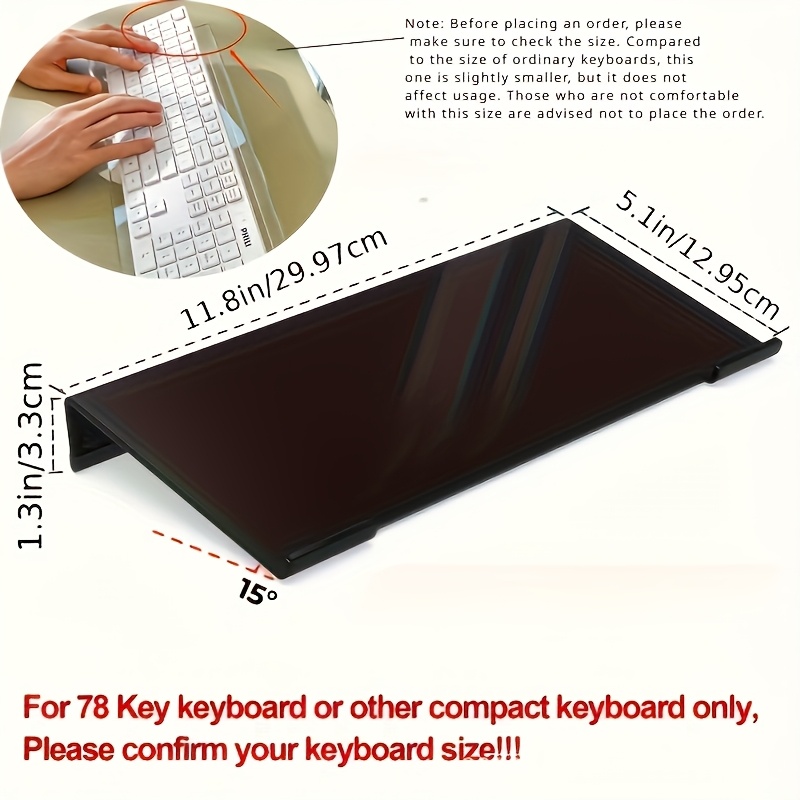Supporto per tastiera in acril - Keyboard Gaming Transparent recensione e prezzo