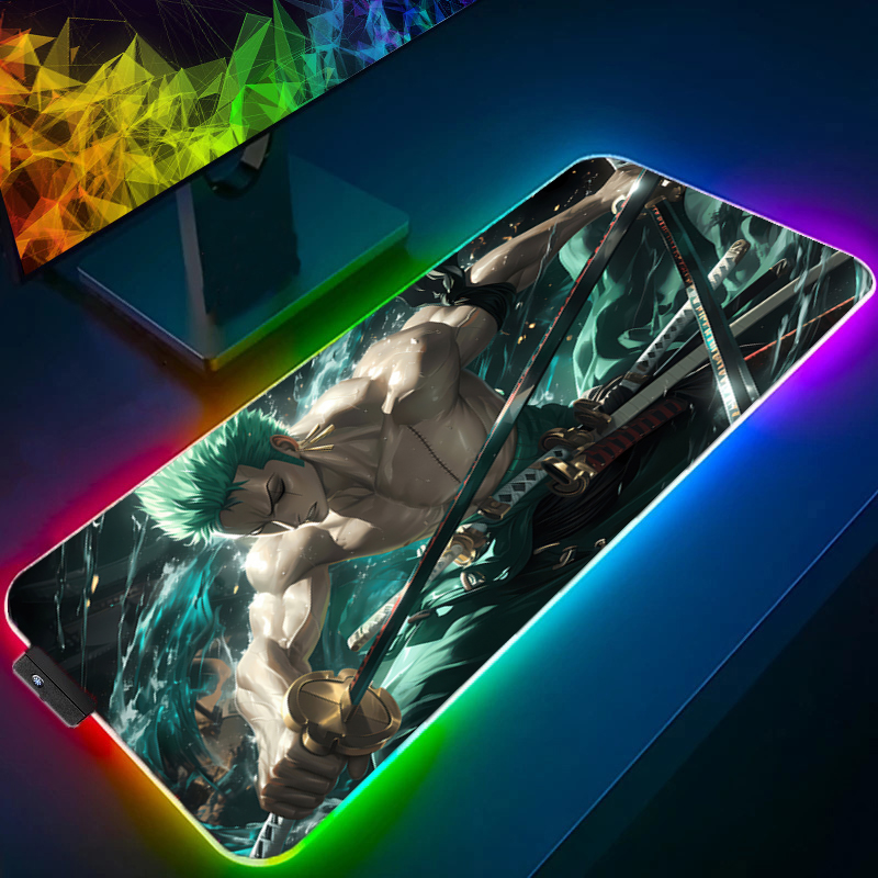 ONE PIECE Zoro Mouse Pad RGB A - Gaming Keyboard No Rgb recensione e prezzo