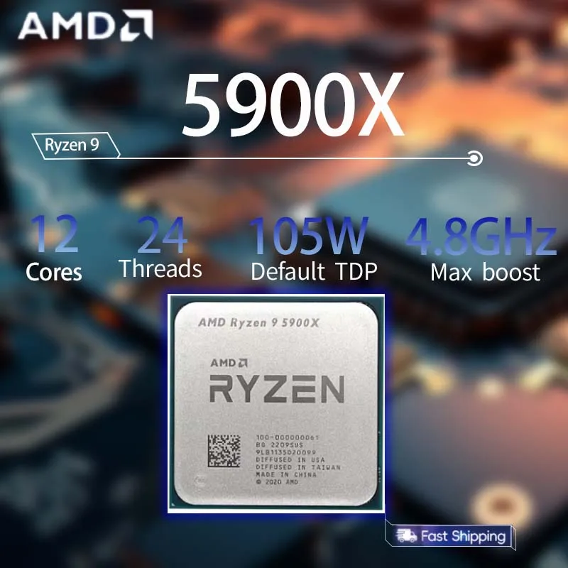 Processore AMD Ryzen 9 5900X R - Amd Cpu Ryzen 9 recensione e prezzo