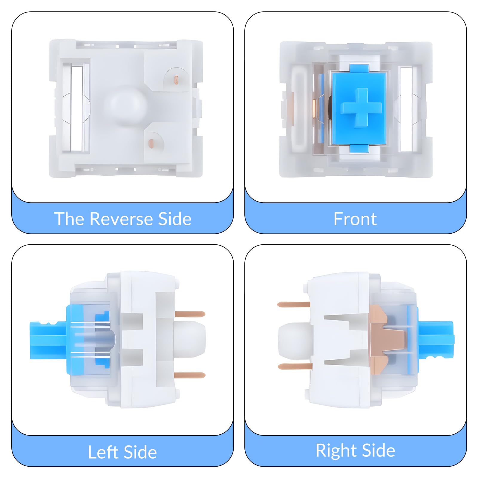 30 interruttori per tastiera m - Gaming Keyboard Blue Switches recensione e prezzo
