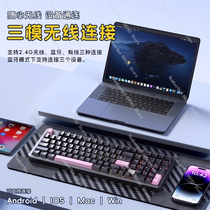 Tastiera meccanica in lega di  - Gaming Keyboard Wireless recensione e prezzo