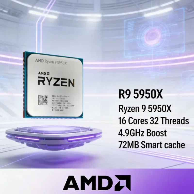 Processore AMD Ryzen 9 5950X R - Amd Cpu Ryzen 9 recensione e prezzo