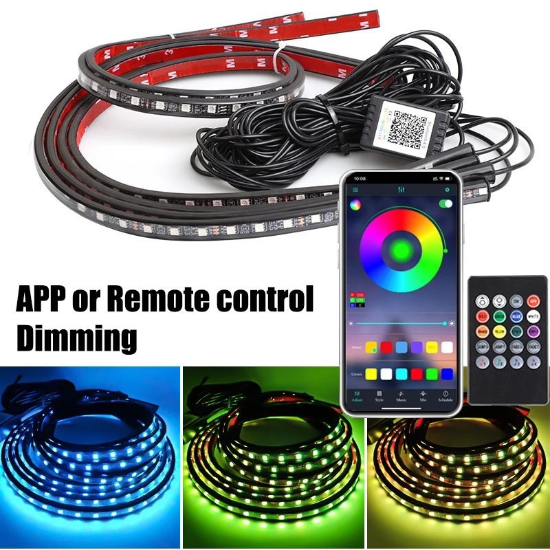 Barra luminosa a LED flessibil - Rgb Underglow Strip recensione e prezzo