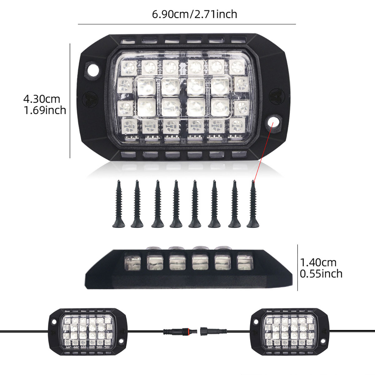 Striscia luminosa per telaio a - Rgb Underglow Strip recensione e prezzo